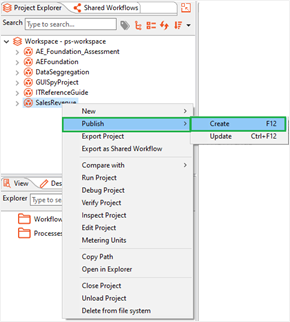 project explorer