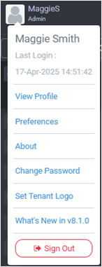 user profile