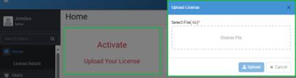 license