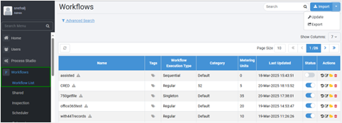 workflows