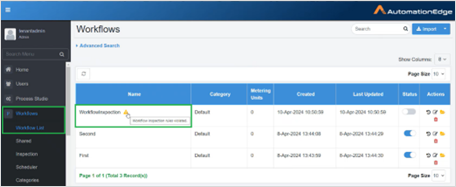 workflows