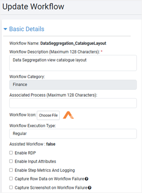 update workflow
