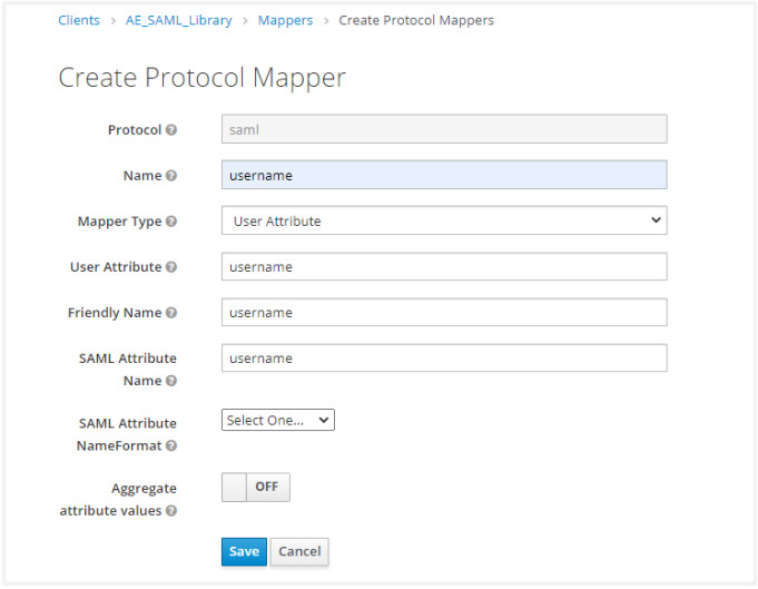 Create Protocol Mapper