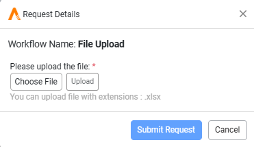 Choose file at runtime
