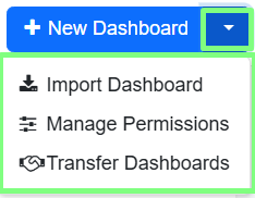 Dashboard options