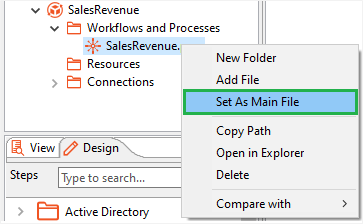 Set As Main File