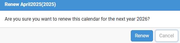 calendar