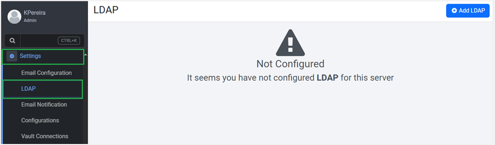 LDAP page