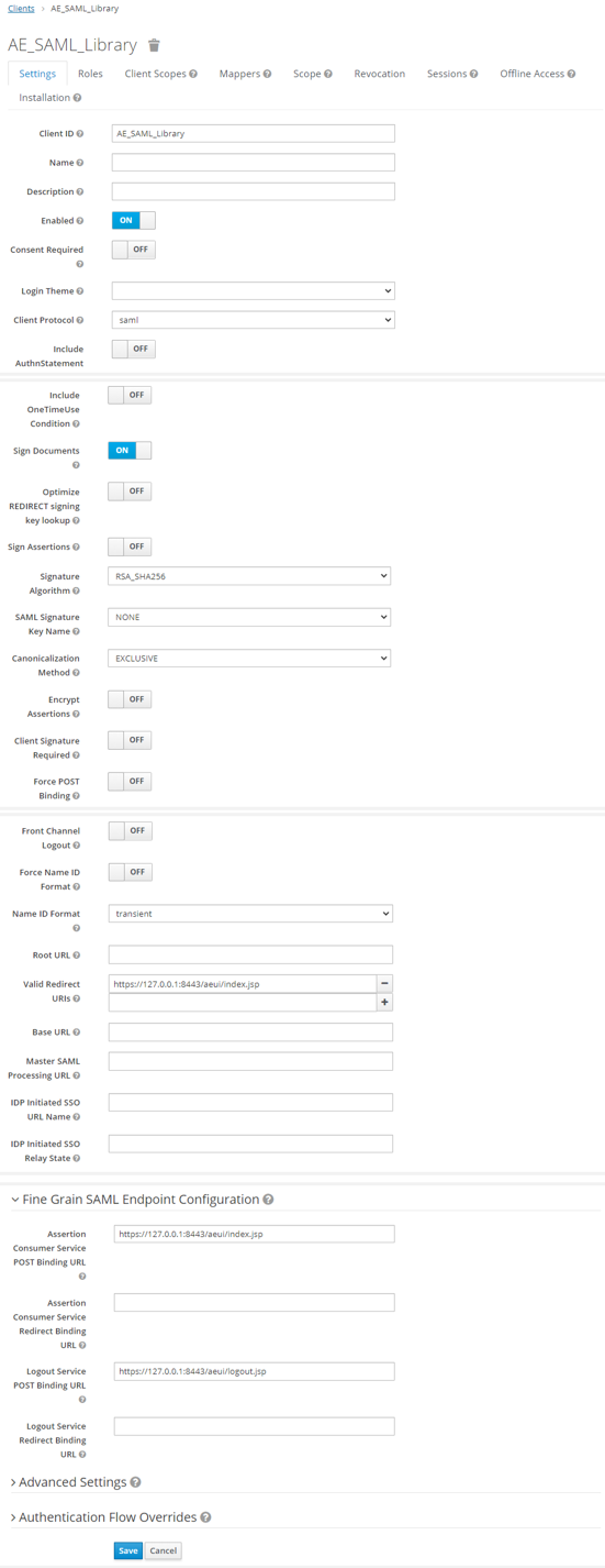 Keycloak SAML