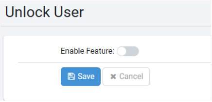 Unlock User