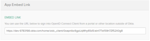 App embed link