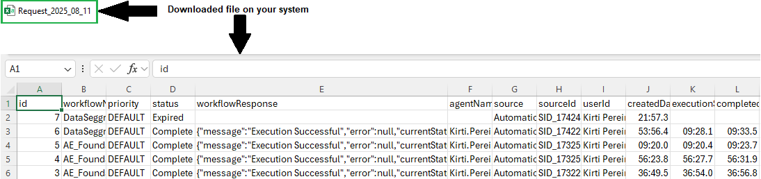 CSV Format