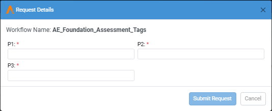 Double column layout parameter view
