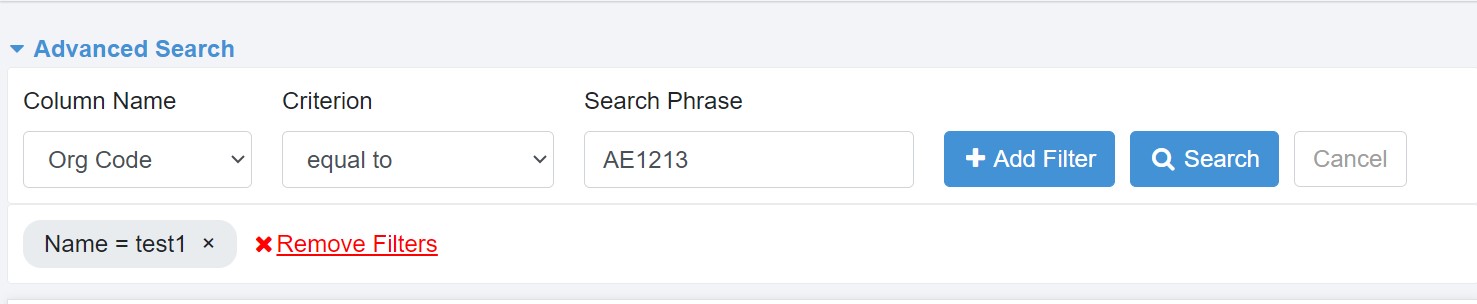 AdvSearch