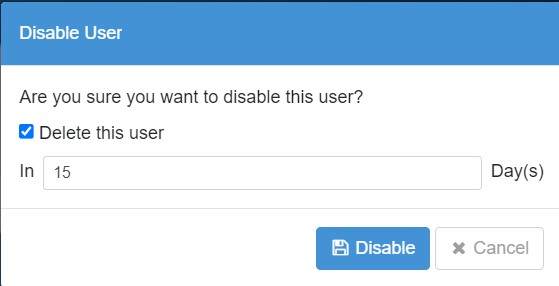 disable