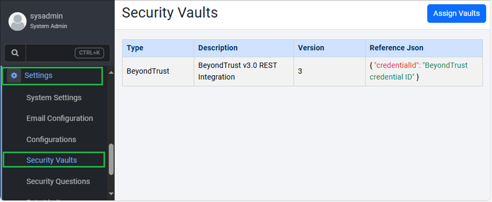 SecurityVaults