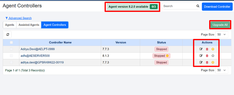 Work with Reports | AE System Administrator Guide