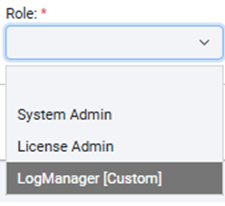 Work with Roles | AE System Administrator Guide