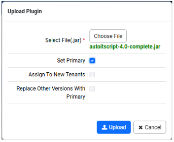 Work With Plugins | AE System Administrator Guide
