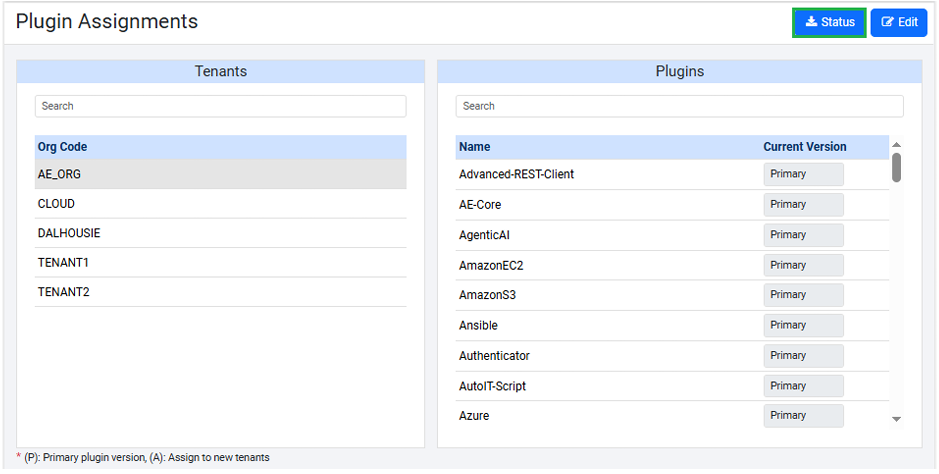 Work With Plugins | AE System Administrator Guide