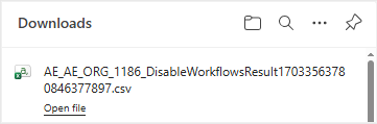 .csv file download