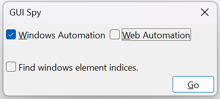GUI Spy - Windows Automation