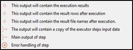 Error handling path options for workflow steps